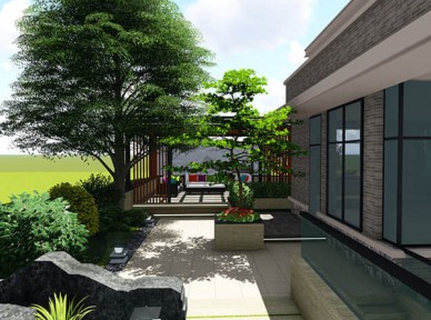 別墅立體綠化解決方案簡介