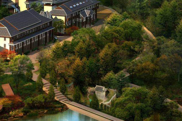 小鎮(zhèn)自然生態(tài)景觀設(shè)計效果圖