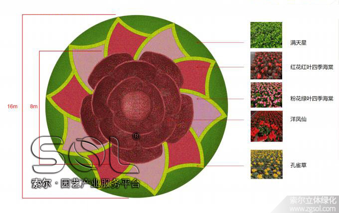 19山東青島膠州市民文化中心五一立體花壇“幸福花開” 設計稿.jpg