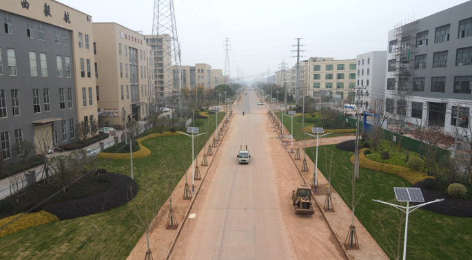 《境壩工業園大道》——南康城市道路景觀提升